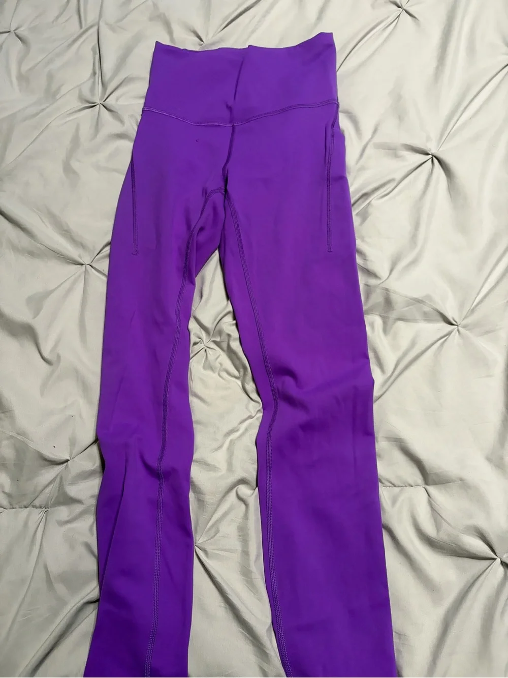 lululemon athletica Girls' Bright Purple Performance Leggings